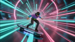 The Adventurer Surfing the web